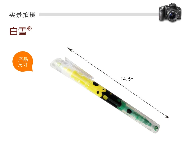 2 шт./лот зимние pvp-626 неоновая ручка акварель унисекс маркер для белой доски двойной ползунок