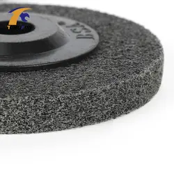 Нейлоновое волокно Полировка буфера Pad шлифовальный диск абразивное колесо инструмент внешний диаметр мм 100 мм шлифовальный станок