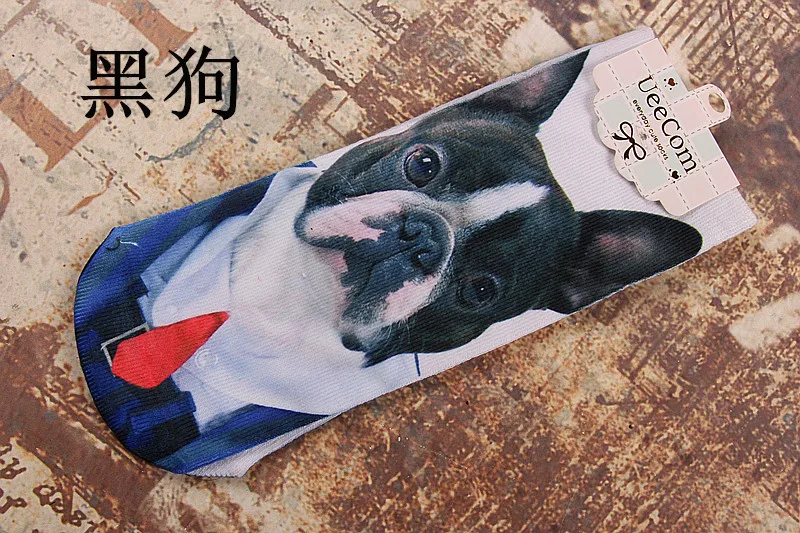 Tanie 40 sztuk = 20 par/partia europa bawełna drukowana krótkie skarpetki osobowość Harajuku sklep