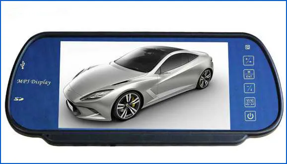 

7 Inch Color TFT LCD MP5 Car Rear View Mirror Monitor Auto Vehicle Parking Rearview Monitor SD/USB FM Radio For Reverse Camera