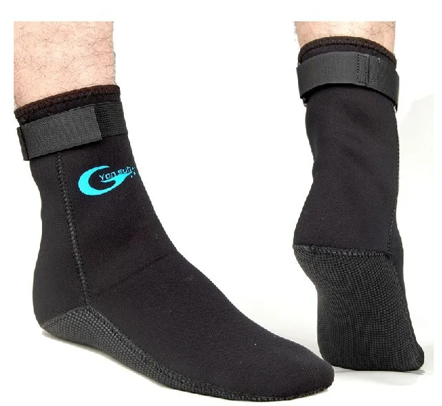 3 مللي متر الكبار الغوص النيوبرين الغوص الغوص الجوارب منع الخدوش غير زلة السباحة الجوارب الأسود جوارب الغوص ل زعنفة/ الشاطئ ارتداء