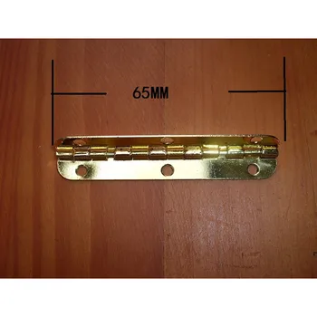 

Metal Cabinet Door Luggage Long Hinge,6 Holes Decor,Furniture Decoration,Antique Vintage Old Style,Gold Color,65*15mm,40Pcs