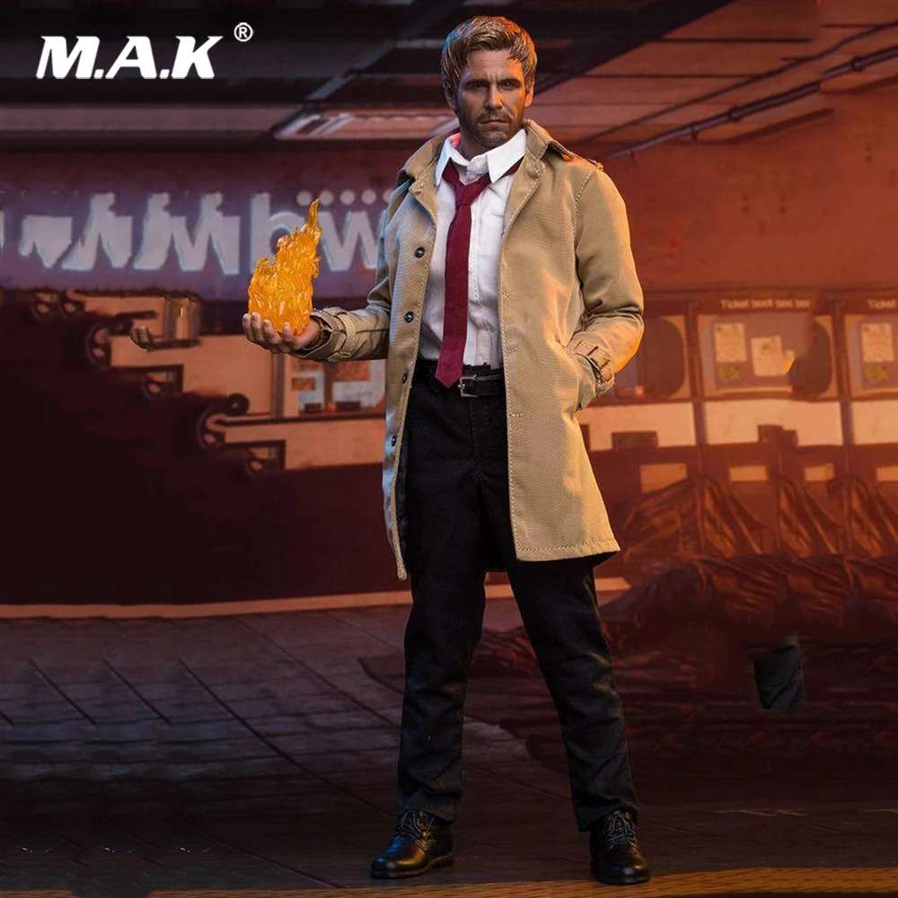 

SST007 1/6 Scale Collectible Full Set Figure Constantine Hell Ghost Detective Model Toys for Fans Collection Gift