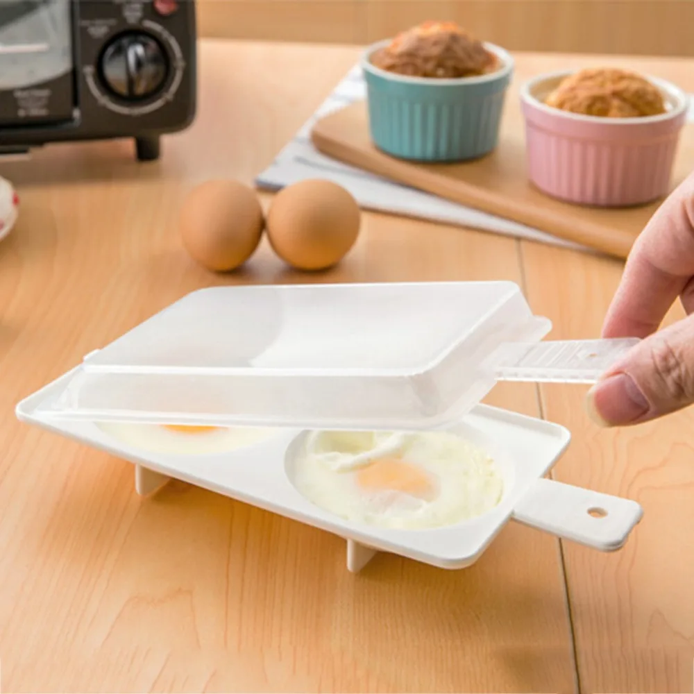 1 шт. яичный Браконьер, сэндвич, для завтрака, пластиковый материал, инструменты для яиц, для микроволновой печи, кухонные аксессуары, инструменты для приготовления пищи, гаджеты
