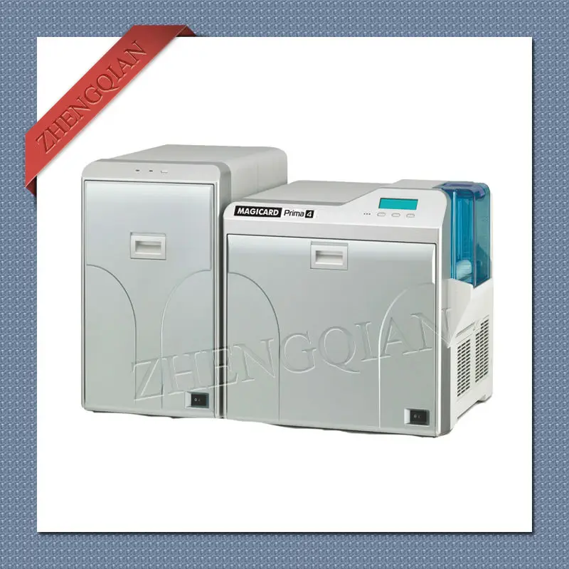 Magicard Prima4 retransfer single sided id pvc card printer and one set Prima431 ribbon