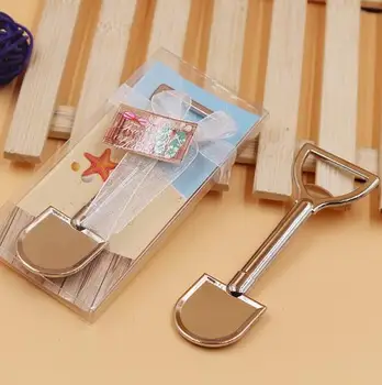 

Zinc Alloy Shovel Beer Bottle Opener Baby Shower Party Keepsake Wedding Party Favor Gifts and Giveaways for Guests