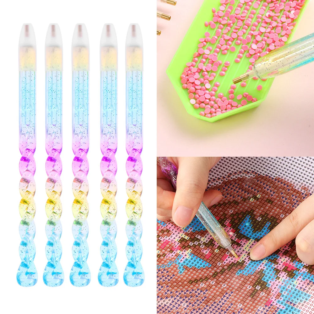 NEW 5D Diamond Point Drill Pen Painting Cross Stitch Accessories DIY Crafts Sewing Embroidery Tool