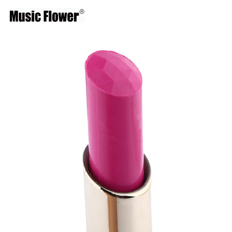 Music Flower 2 In1 губная помада+ подводка для губ, 12 Цвет, набор для макияжа, бархатный матовый блеск для губ палка Краски пигмент телесного цвета Водонепроницаемый брендовая косметика