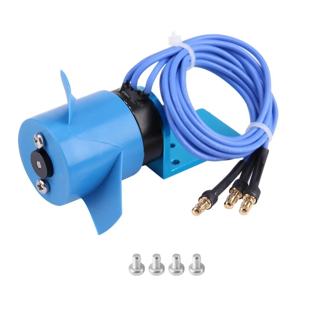 waterproof 2838 350KV brushless outrunner motor with 60mm propeller 2