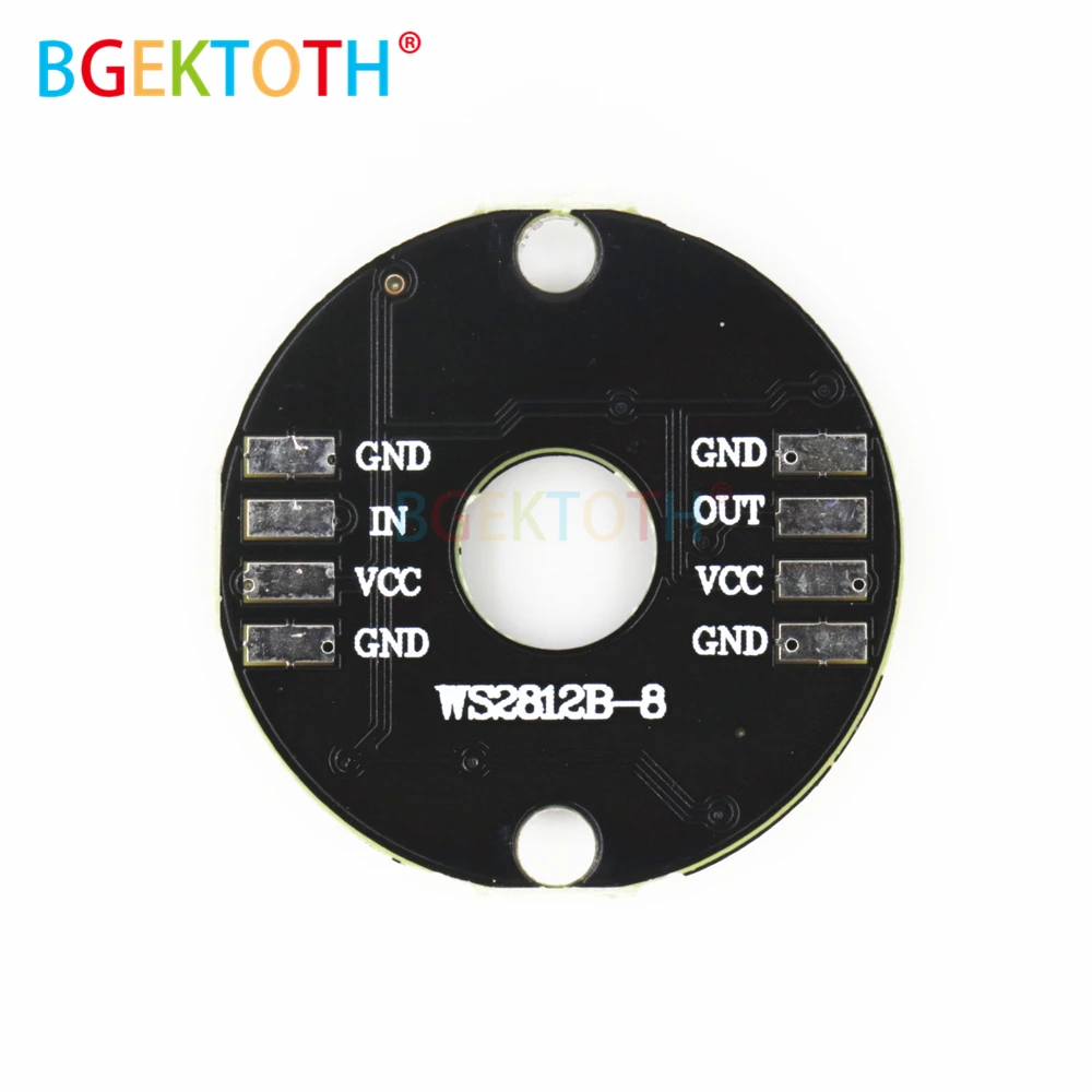 Кольцесветодиодный светодиодная RGB лампа 8 бит s WS2812 5050 RGB|Детали и аксессуары для