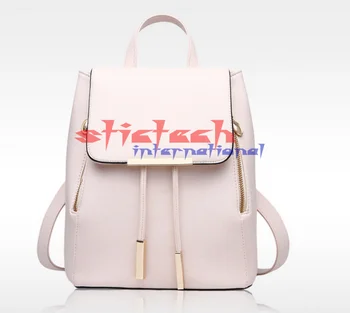 

by dhl or ems 20pcs New Women Backpack PU Leather Mochila Escolar School Bags For Teenagers Girls Top-handle Backpacks