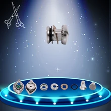 10 компл./лот полный набор Системы scissor Запчасти для инструментов винт Торнилло parafuso Para barberia