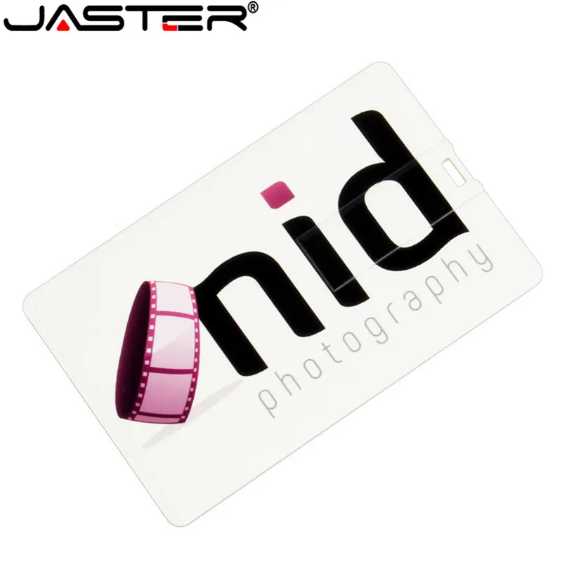 Кредитная карта с логотипом JASTER usb 2 0 4 ГБ 8 16 ГБ|USB флэш-накопители| |