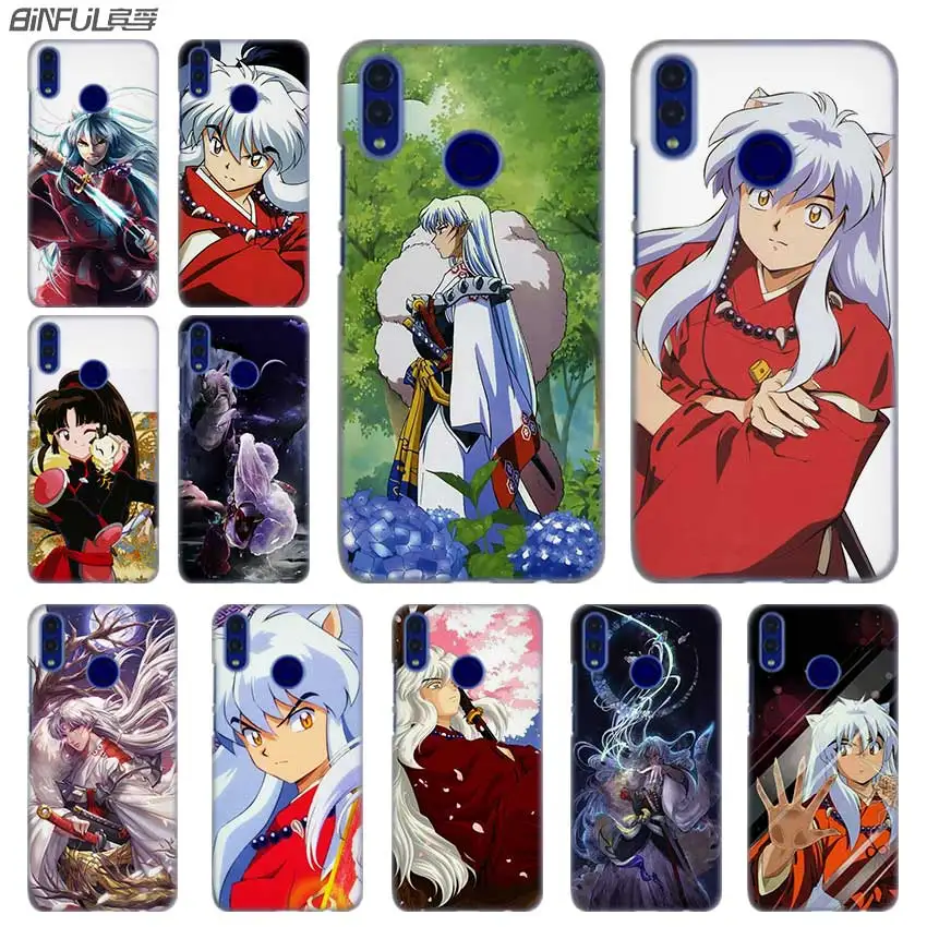 

Fashion luxury Phone cose cover for Huawei Honor 10i 8 8X 9X 10 Lite 4C 5X 6 6X 6C 7a 20 Pro 7X Inuyasha Japan Anime