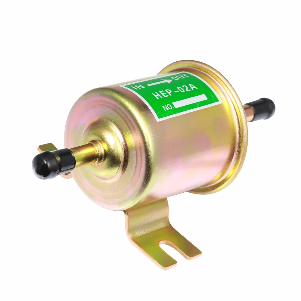 

Car Fuel Pump HEP-02A 12V Electric Fuel Pump Low Pressure Bolt Fixing Wire Diesel Petrol For Car Carburetor Motorcycle ATV
