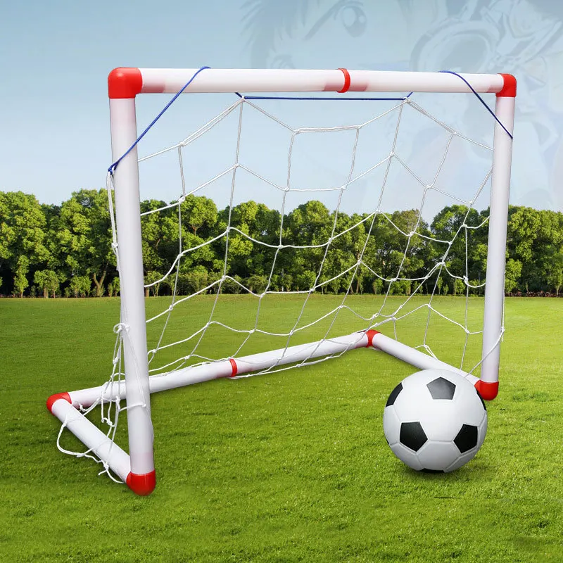 Portable Folding Children Football Goal Door Set Football Gate Outdoor Sports Toys Kids Soccer Door Set Toys for Children