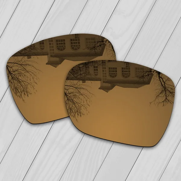E.O.S поляризованные улучшенные Сменные линзы для солнцезащитных очков с отклонением от Окли-несколько вариантов - Цвет линз: Bronze Golden