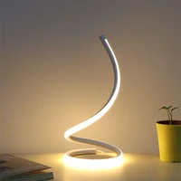Modern LED Table Lamp Bedroom Reading Desk Light Bedside Lamp Study Eye Protect US/EU Plug Dimable 2