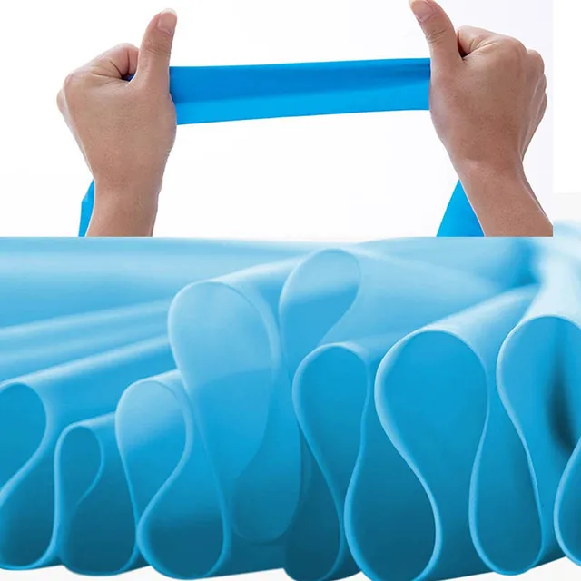 Sports Resistance Bands Pilates Strength Conditioning Workout Yoga Fitness Training Gym Equipment Latex Elastic Rubber Loops 5