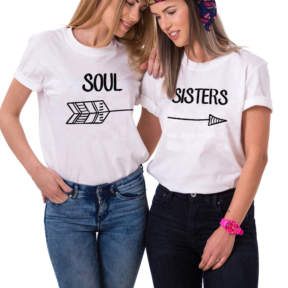 Best Friends Soul Sister Shirts Bestie 