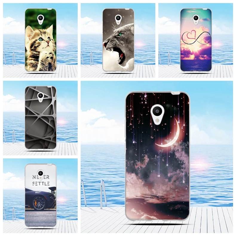 Чехол для Meizu M3s M3S Mini M3 мультяшный 3D рельефный рисунок задняя крышка из ТПУ мягкий