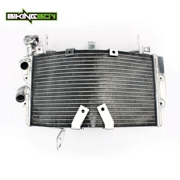 

BIKINGBOY Engine Radiator Cooling for Ducati Monster 821 2014 2015 2016 Dark Stripe Water Cooler 26mm Aluminium Core With Cap