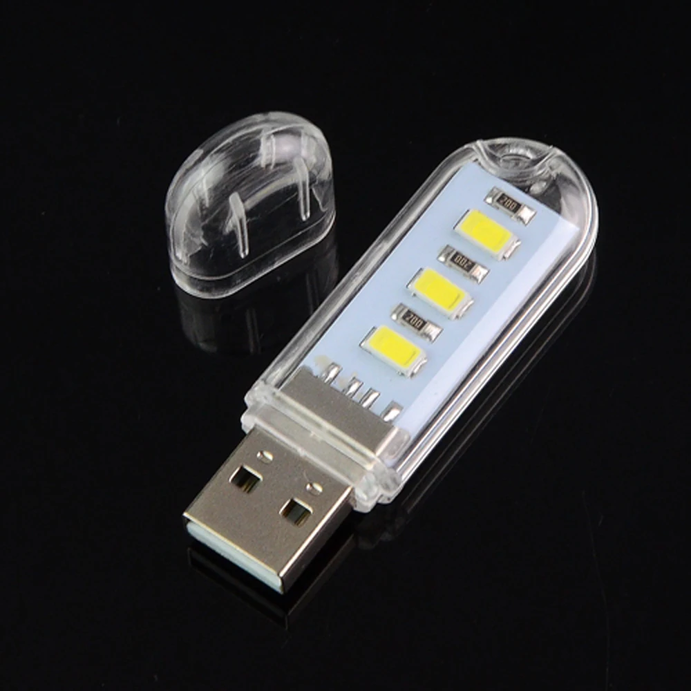 Миниатюрный USB ночник светодиодный светильник для книг 5730 ламп лампа кемпинга ПК