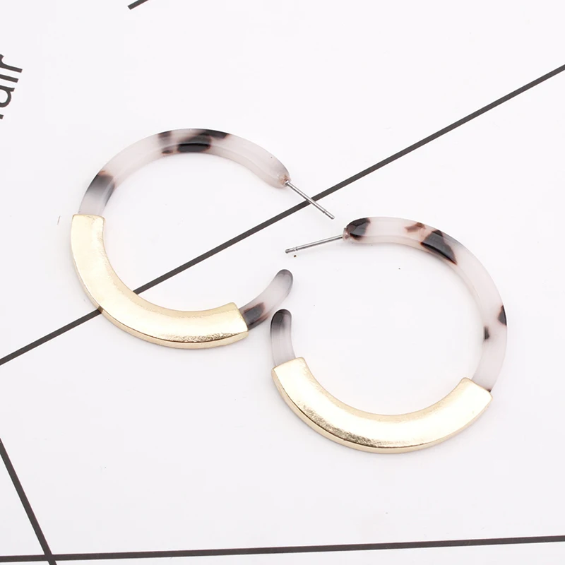 

korean dangle Acetate earrings Drop Earrings For Women Resin Vintage Dangle Earrings For Women fashion jewelry 2019 Wholesale