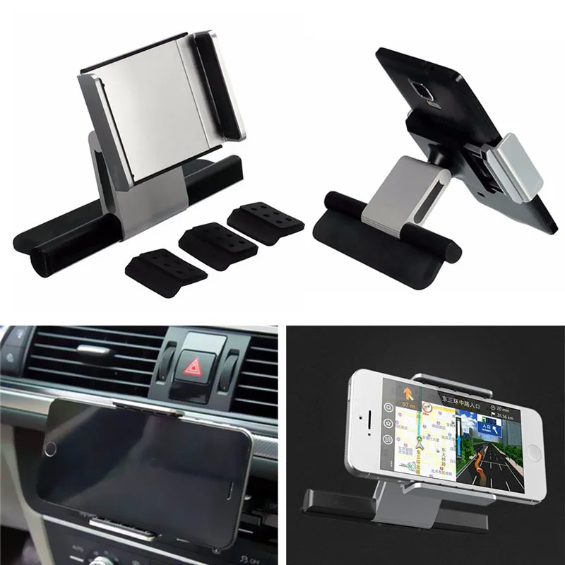 

Universal Adjustable Cell Phone Mobile Car Holder Stand Bracket CD Slot Mount 360 Degree Rotation for iPhone Car Styling