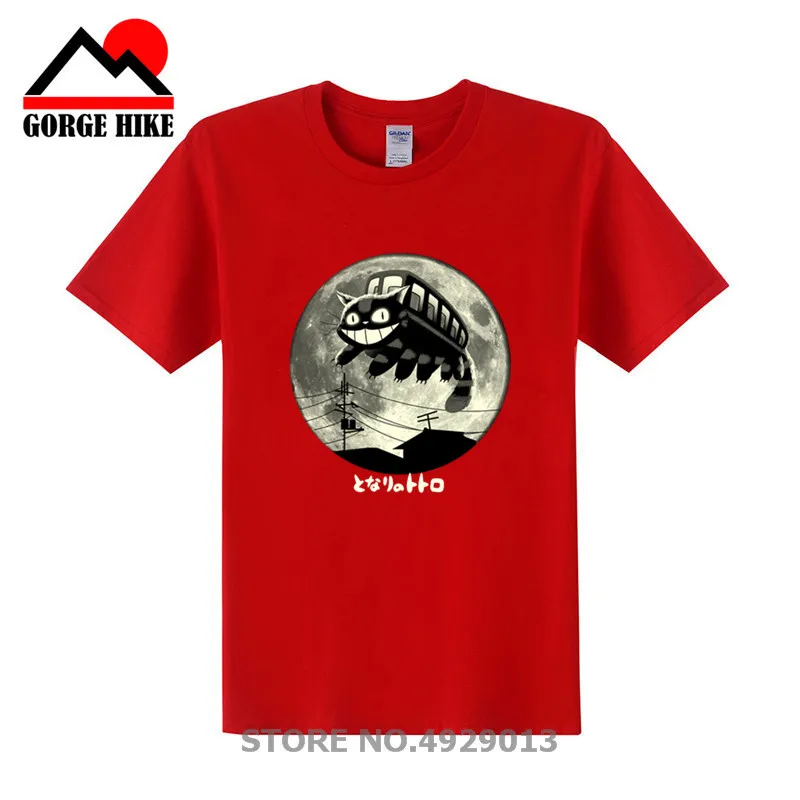 

Studio Ghibli Neighbour Totoro Ride The Cat Bus Japanese Miyazaki Anime Unisex T-Shirt Casual Spirit Away T shirts 2019 Tops Tee