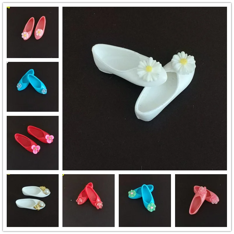 1/6 кукольные Цветочные туфли Blythedoll Pullip Shoes (подходит для blythdoll Barbi azone lati kurhn Doll)|doll