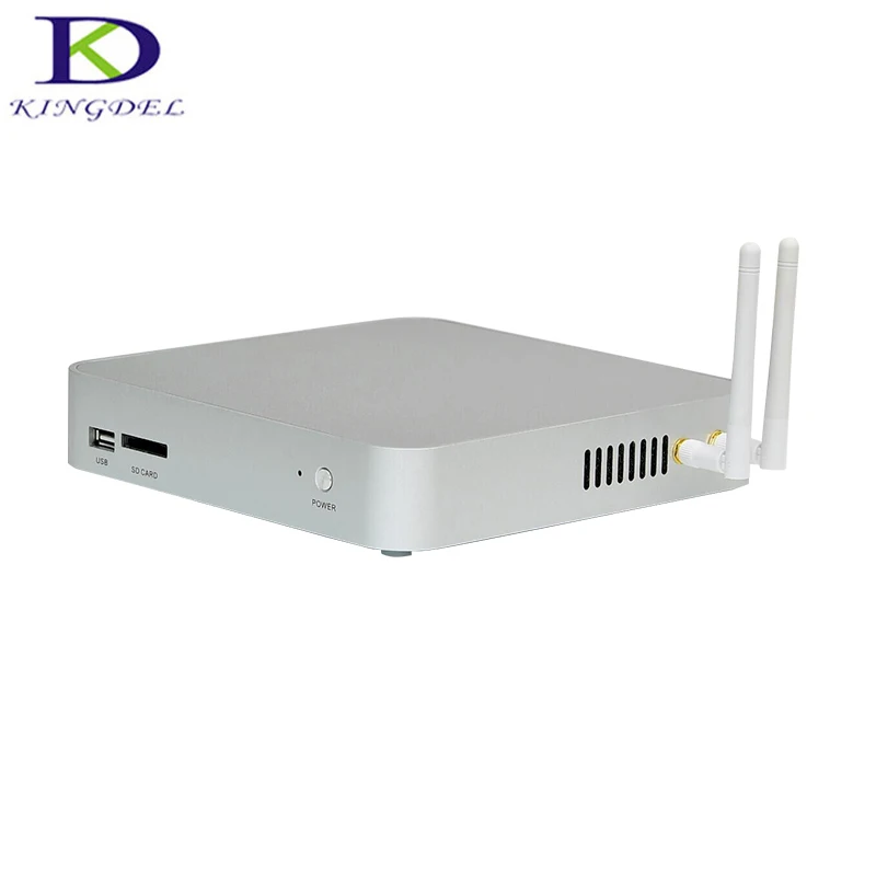 US $234.80 2017 Mini pc desktop Core i3 5005U dual core with small fanHDMIVGAUSB 30 Home computerMini PC TV BOX Alloy Case