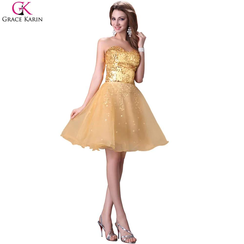 short cocktail gold dressesphoto