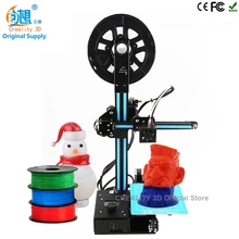 7-й Годовщины Продажи CREALITY 3D Дешевый Цвет 3D Принтер Металла Ender-2 Большой 3D Печать Размер DIY kit С 3 КГ PLA нити