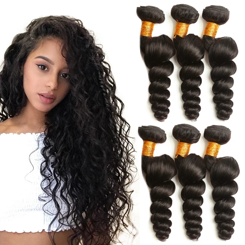 Yavida Malaysian Loose Wave Bundles Malaysian Hair Weave Extensions 100% Human Hair Bundles Non-Remy Hair 1/3/4pcs/Lot Yavida Malaysian Loose Wave Bundles Malaysian Hair Weave Extensions 100% Human Hair Bundles Non-Remy Hair 1/3/4pcs/Lot