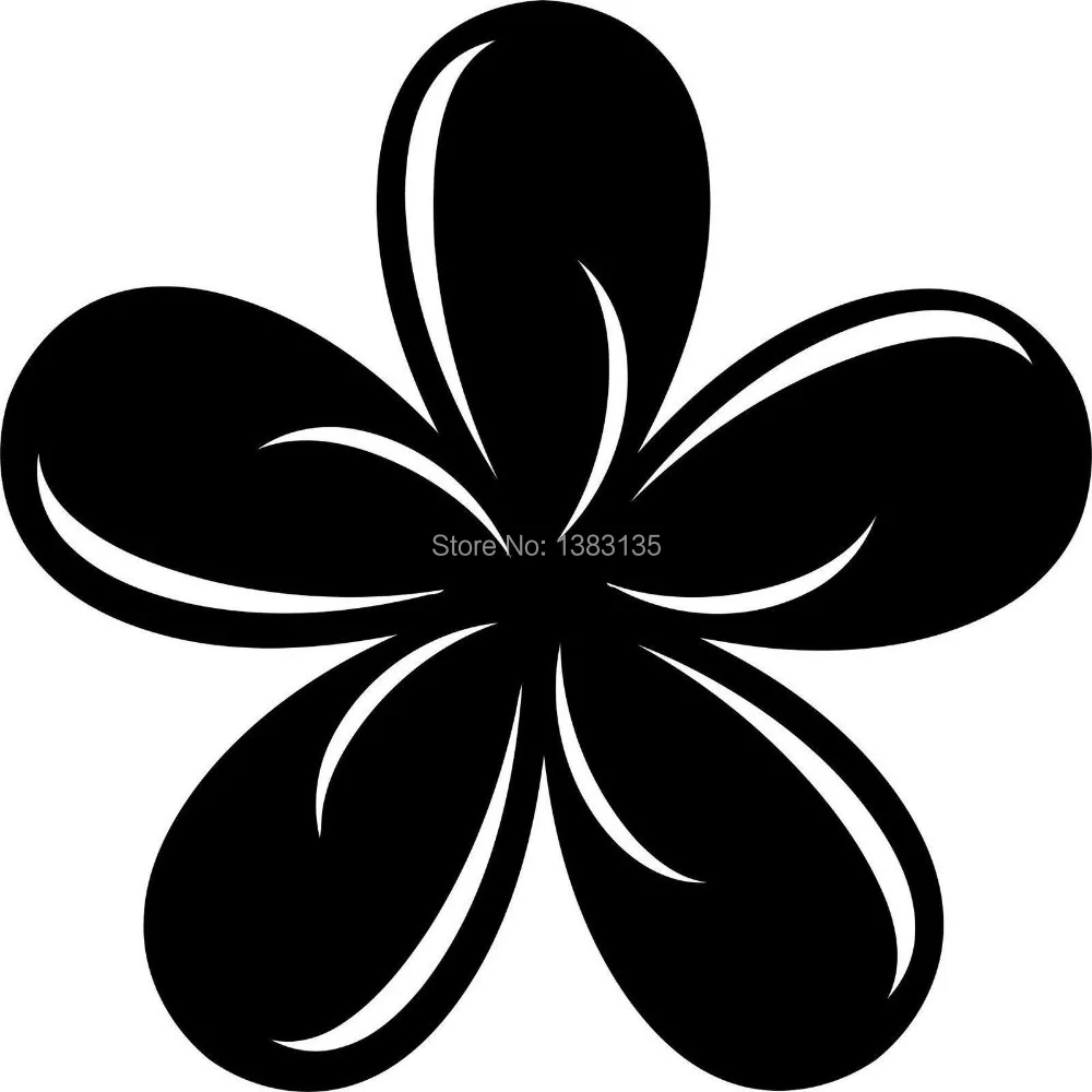 Download Flower Vinyl Vector Image car window sticker vinyl decal ...