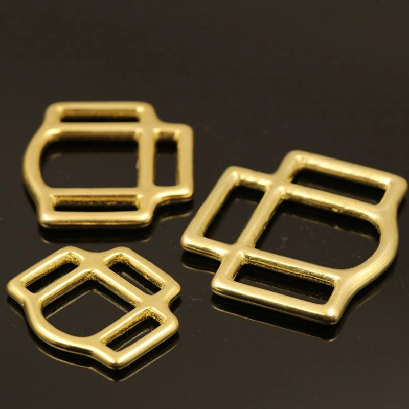 Solid Brass Horse Halter Square 3sided Halter Bridle Buckles