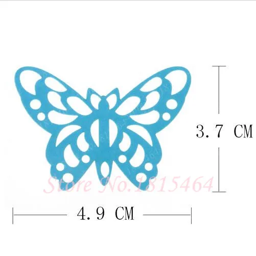 60pcs/set 3D Paper Flowers Laser cut Butterflies Background Arrangement Wedding Birthday Party Decorations Kids Craft Supplies