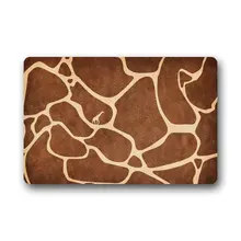 Коврики для дома и ванной комнаты aplisia, рисунок жирафа, векторная машинная стирка, нескользящий коврик для дома/улицы, декоративный коврик, коврики, 23,6x15,7 Дюймов