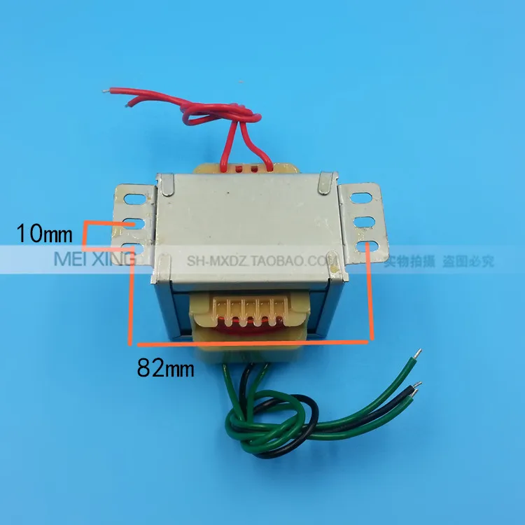 EI66 трансформатор питания 220 V 50 W dual 1A 24 V 24 V* 2 24V-0-24V может сделать один 48 V