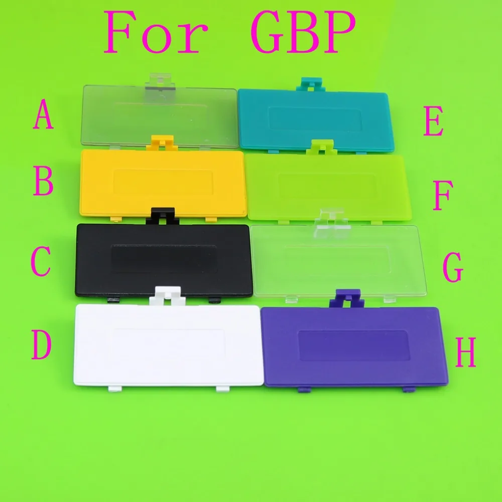 50PCS For GameBoy Pocket GBP New Battery Cover Lid For GAMEBOY GBP Battery Door Replacement 50PCS For GameBoy Pocket GBP New Battery Cover Lid For GAMEBOY GBP Battery Door Replacement