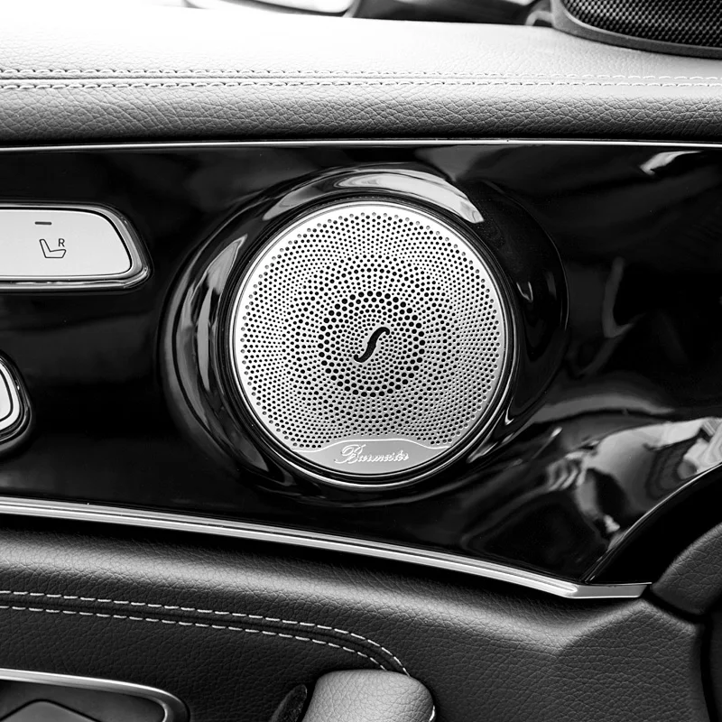 Edelstahl Burmester Car Audio Lautsprecher Turverkleidung Abdeckungen Fur Mercedes Benz Amg C200 C260 C180 W213 W205 Glc Klasse Automotive Interior Stickers Aliexpress