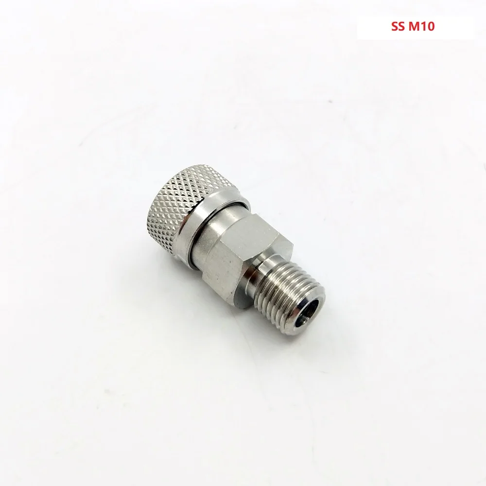 Paintball CO2 HPA Compressed Air Fill Fitting 8mm Female Quick Disconnect 1/8 NPT Free Shipping