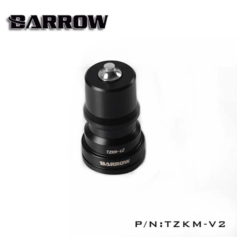 

Barrow TZKM-V2 Butted fitting,Fast-fit Waterstop Male,Sealing quick coupling,Male connector,Black/Silver,water cooler gadget