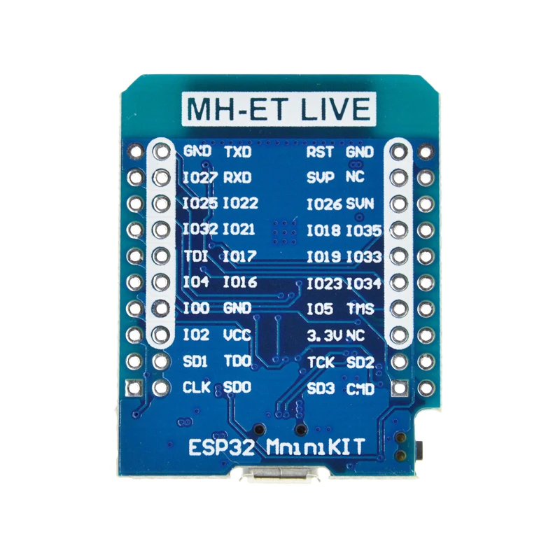 MH-ET LIVE D1 mini ESP32 ESP-32 WiFi+ Bluetooth Интернет вещей макетная плата на основе ESP8266 полностью функциональная