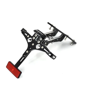 

CNC Aluminum Motorcycle Adjustable License Plate Holder Bracket For Suzuki GSXR GSXR600 GSXR750 K8 2008-2010