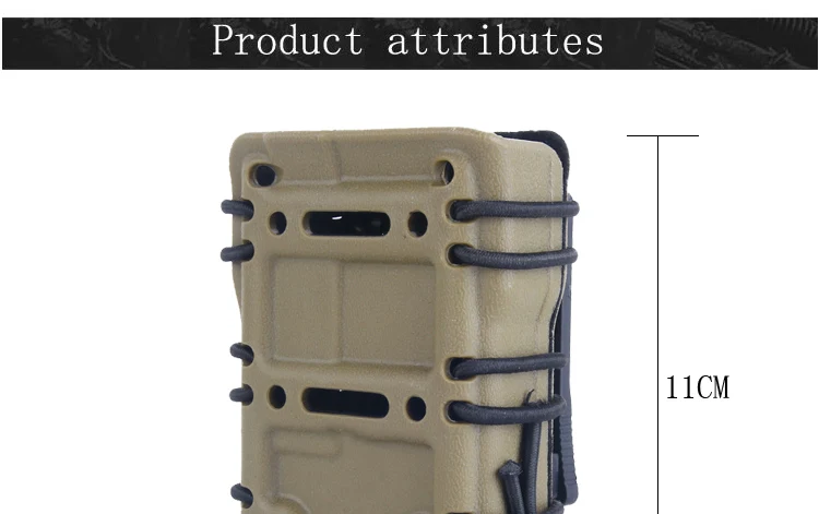 OutdoorTactical 5,56 подсумок военно БЫСТРО Mag Чехол Пояс Molle крепление с мягкой байки внутренняя сторона а защитные