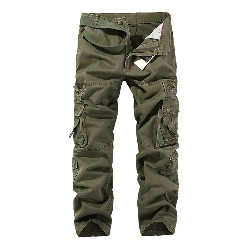 Multi Pockets Tactical Pants Autumn Men Cargo Pants