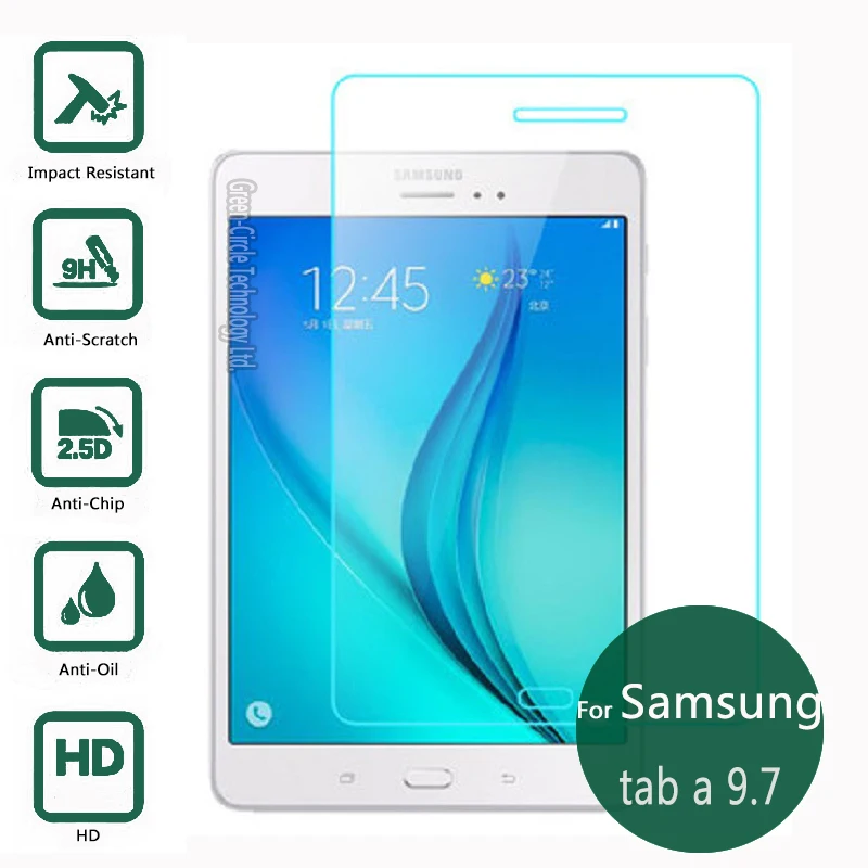 For Samsung Galaxy Tab A 9.7 Tempered Glass screen Protector 2.5 9h