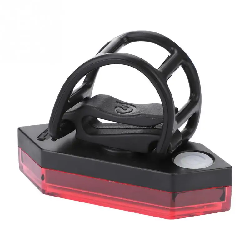 Best Bike Lamp Outdoor Waterproof USB Charging Bike Rear Saddle Lamp Tail Safety Warning Red Light Night Riding Accessory 5